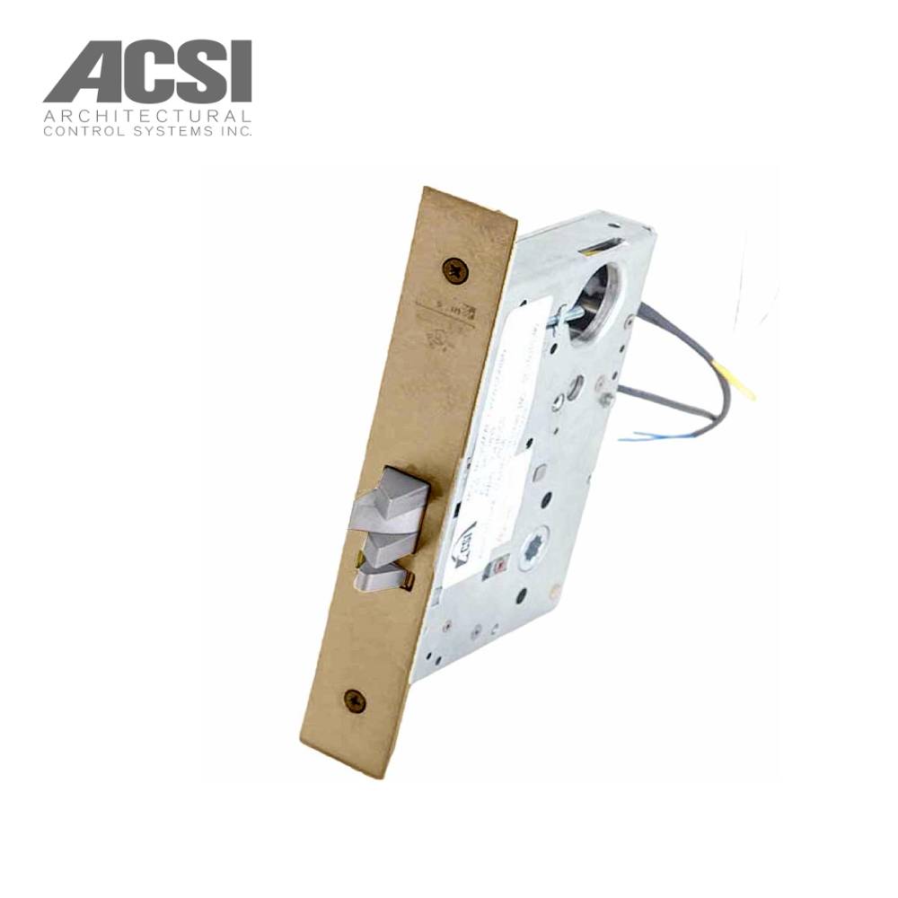 ACSI - M1510M-AE-1-ML2055 - Entry Mortise Lever Lock - Fail Safe with Motor Controlled - Authorized Egress - Less Cylinder and Corbin Russwin 2000 Series Office