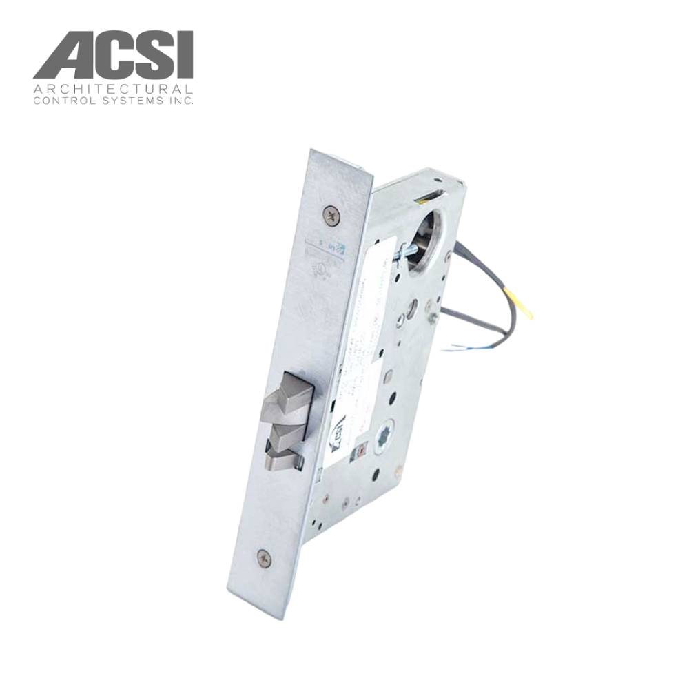 ACSI - M1510M-AE-1-ML2055 - Entry Mortise Lever Lock - Fail Safe with Motor Controlled - Authorized Egress - Less Cylinder and Corbin Russwin 2000 Series Office