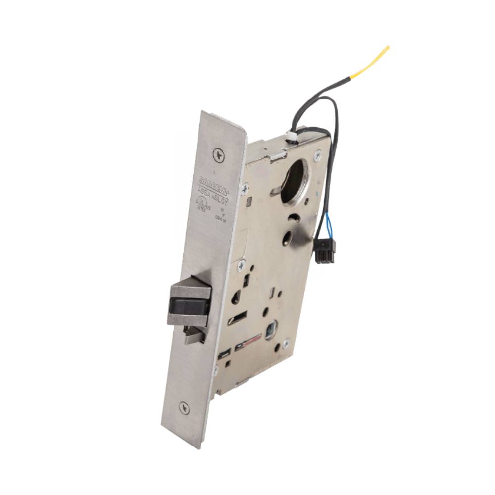 ACSI - M1520M-1-8205 - Entry Mortise Lock Body - Fail Secure with L Rose Design - Less Cylinder and Sargent 8200 Series Office - 26D (Satin Chrome)