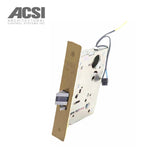 ACSI - M1520M-1-8205 - Entry Mortise Lever Lock - Fail Secure with LN Rose Design - Less Cylinder and Sargent 8200 Series Office