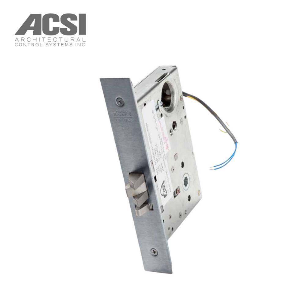 ACSI - M1520M-1-ML2055 - Entry Mortise Lever Lock - Fail Secure with Motor Controlled DS Lever A Rose Design - Less Cylinder - Corbin Russwin 2000 Series Office