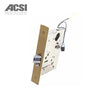 ACSI - M1520M-AE-1-8205 - Entry Mortise Lever Lock - Fail Secure with LN Rose Design - Authorized Egress - Less Cylinder and Sargent 8200 Series Office