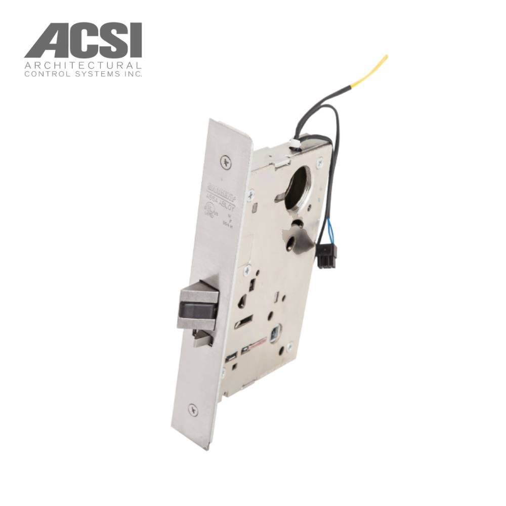 ACSI - M1520M-AE-1-8205 - Entry Mortise Lever Lock - Fail Secure with LN Rose Design - Authorized Egress - Less Cylinder and Sargent 8200 Series Office