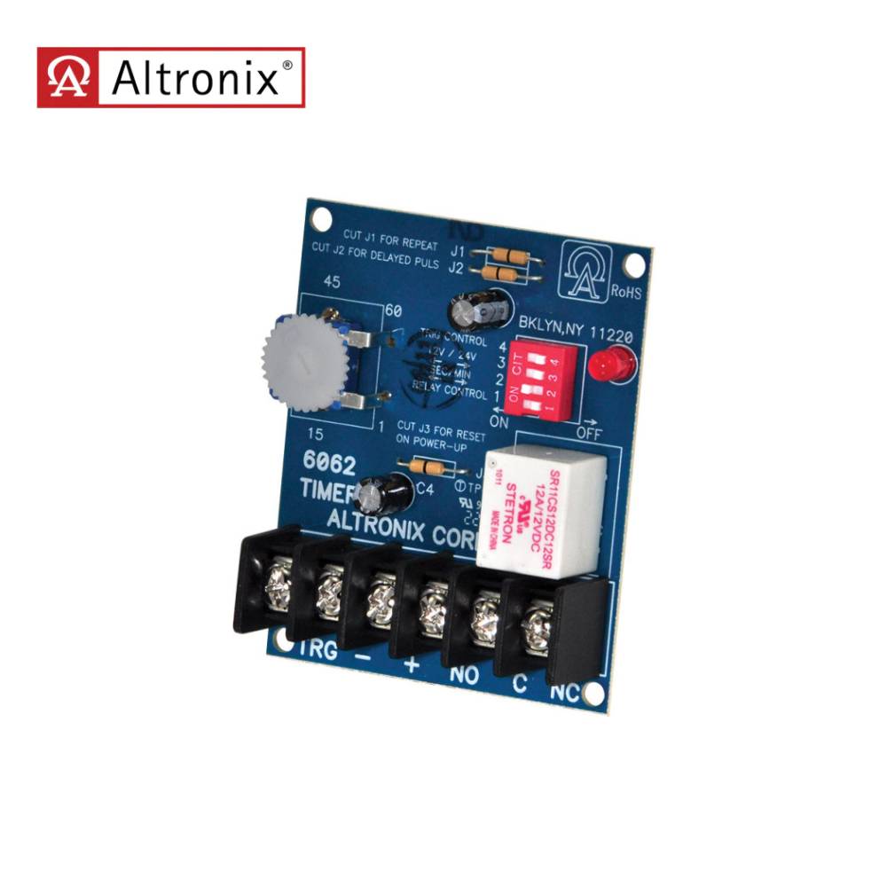 Altronix - 6062 - Multi-Function Timer - Snap Track Compatible