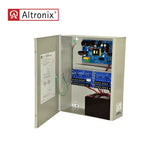 Altronix - AL1012ULX Series - Power Supply or Access Power Controller - Input 115VAC 60Hz at 1.6A - 12VDC at 2.5A. PTC Output - Grey Enclosure