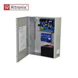 Altronix - AL1012ULX Series - Power Supply or Access Power Controller - Input 115VAC 60Hz at 1.6A - 12VDC at 2.5A. PTC Output - Grey Enclosure