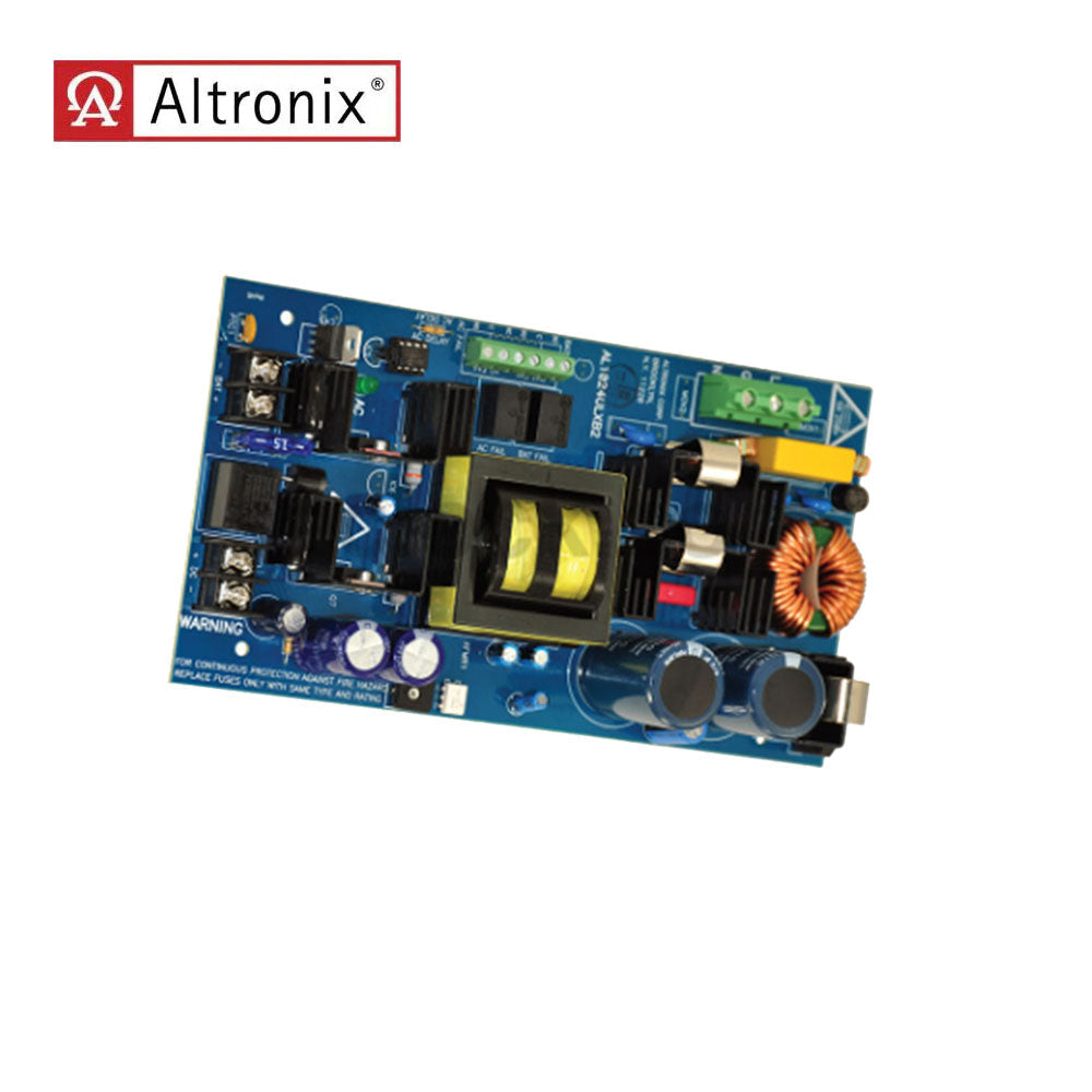 Altronix - AL1024ULXB2 - Power Supply Charger Board - 24VAC -  40VA from UL Listed - Class 2 Transformer and Single Output with 24VDC at 8A or 10A