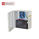 Altronix - AL125ULE - Access Control Power Supply Charger - 24VAC - 2 PTC Outputs - Grey Enclosure