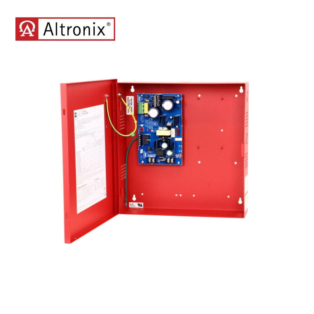 Altronix - AL300ULXR - Power Supply Charger with Single Output - Red Enclosure