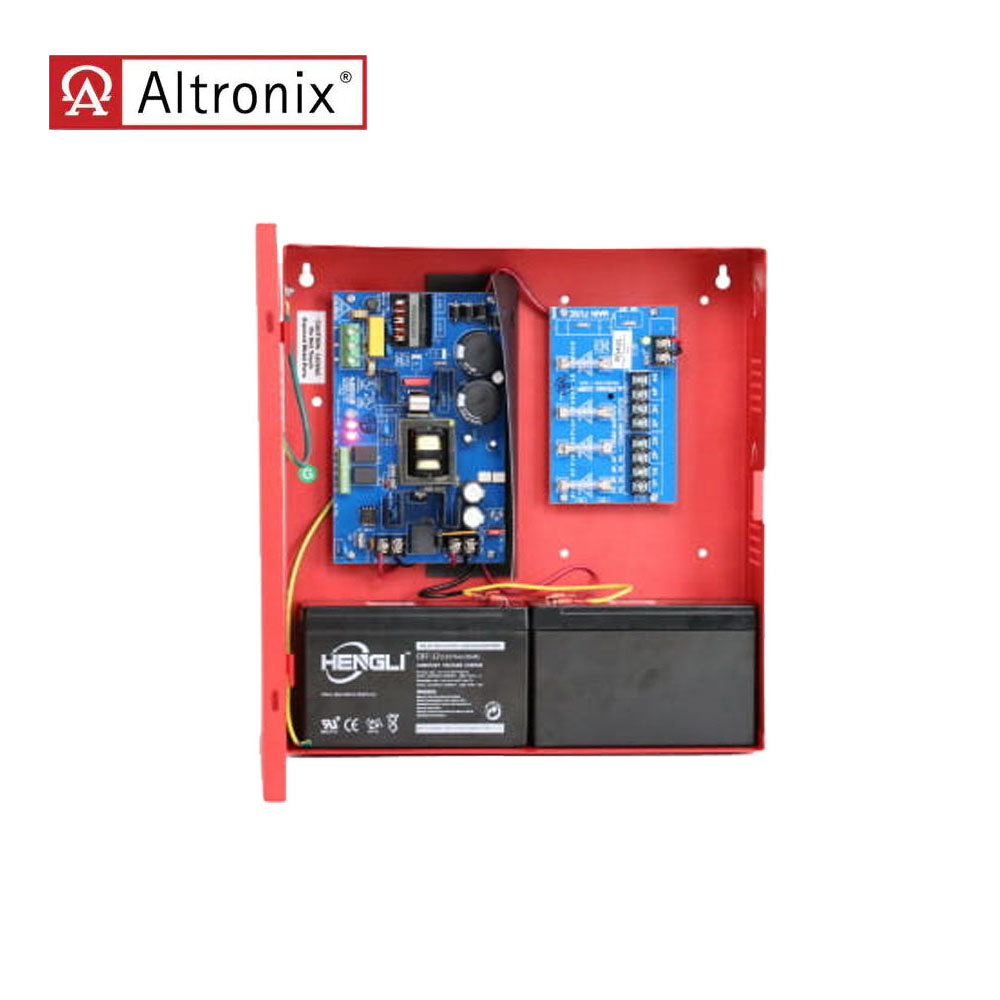 Altronix - AL600UL Series - Power Supply Charger - 115VAC at 3.5A Input - 6A Output with Enclosure