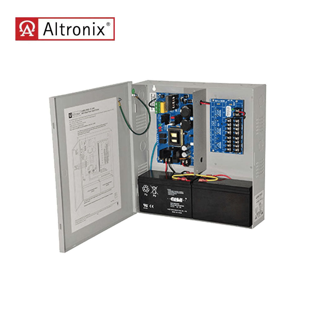 Altronix - AL600UL Series - Power Supply Charger - 115VAC at 3.5A Input - 6A Output with Enclosure