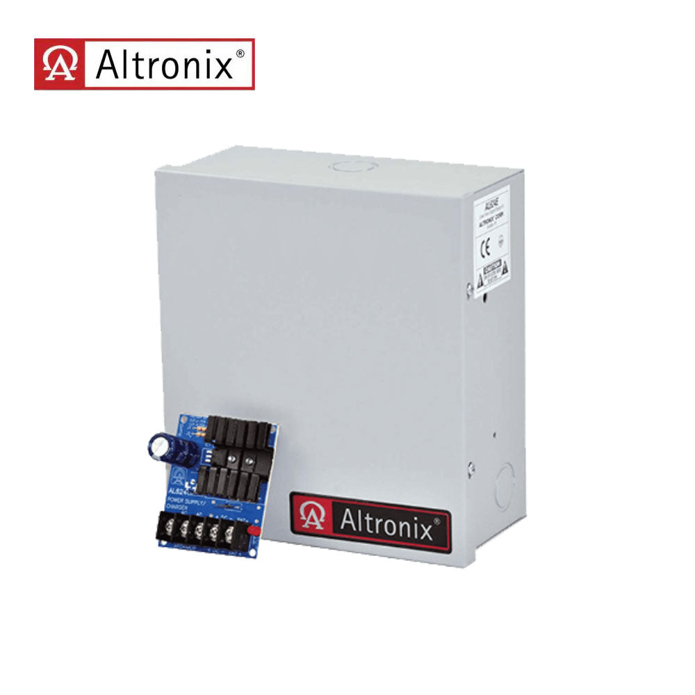 Altronix - AL624E - Linear Power Supply Charger with Single Selectable Output - Grey Enclosure