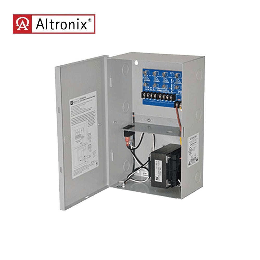 Altronix - ALTV244175UL - CCTV Power Supply with 4 Fuse Protected Outputs - Grey Enclosure