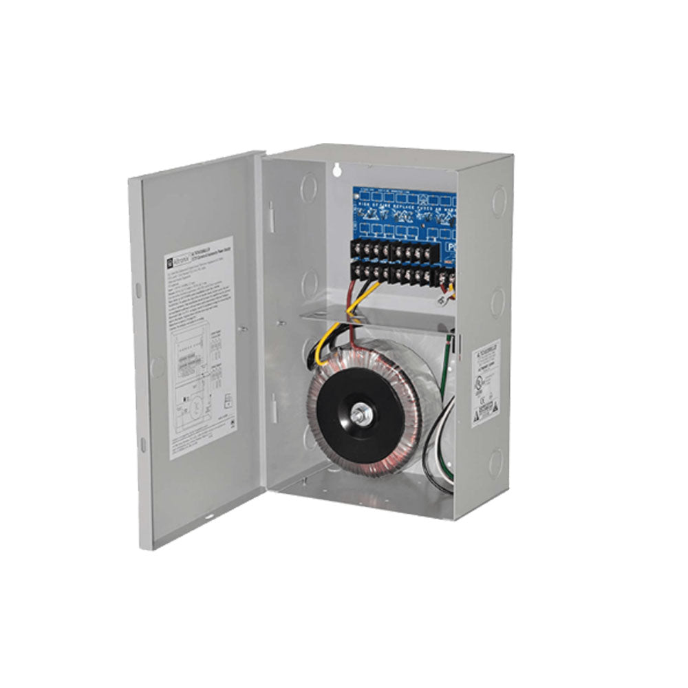 Altronix - ALTV248300ULCB - CCTV Power Supply with 8 PTC Protected Outputs Class 2 - Grey Enclosure