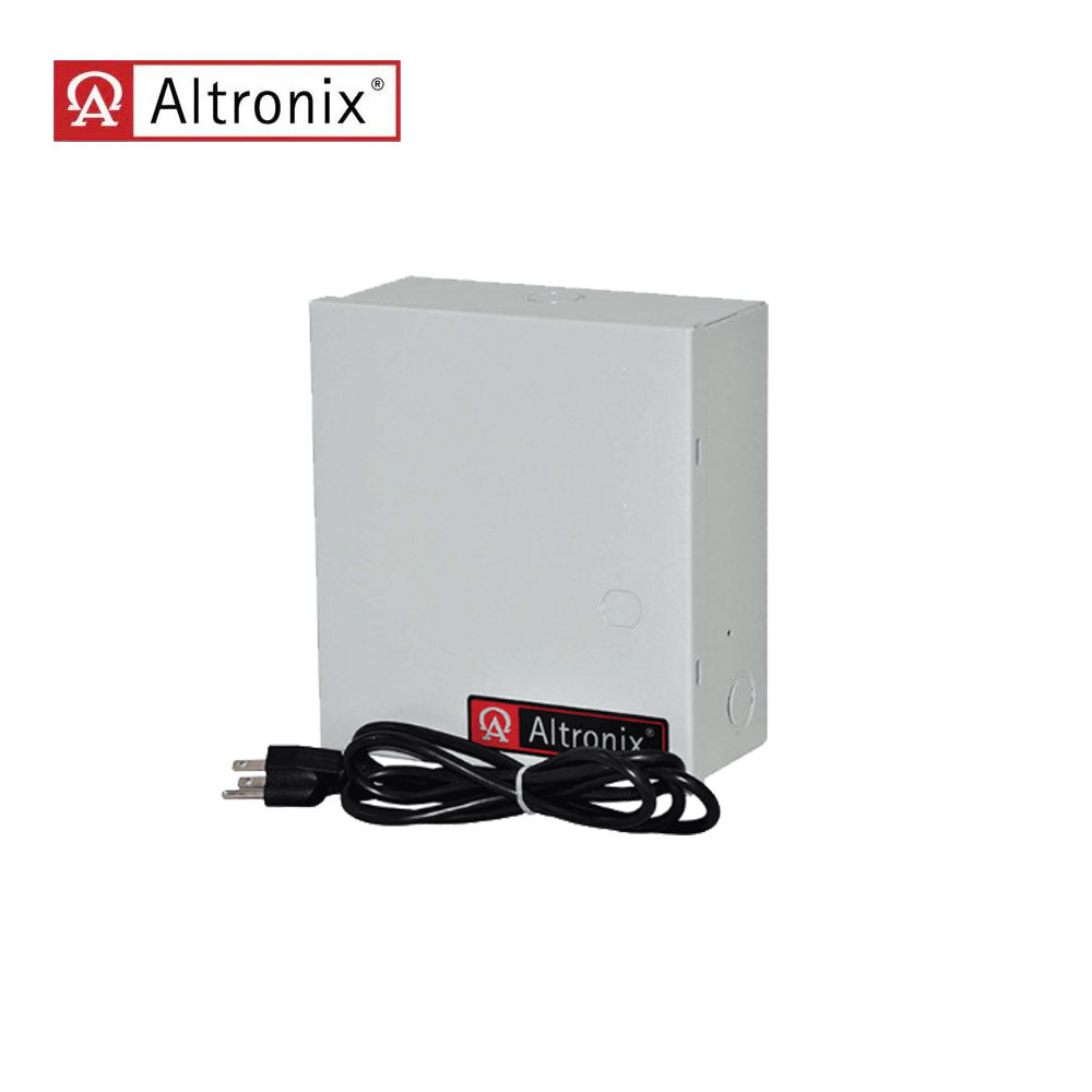 Altronix - ALTV248300ULM3 - CCTV Power Supply with 3 Wire Line Cord - 8 Fused  Outputs Class 2 - BC100M Enclosure