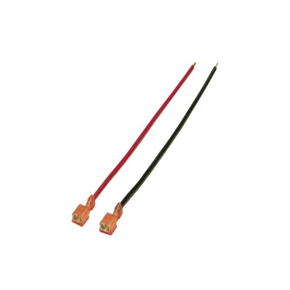 Altronix - BL2 - Battery Leads 8 - 18 AWG Guage - 0.25 Push-in Connector - Black and Red