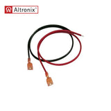 Altronix - BL3 - Battery Leads 8 - 18 AWG Guage - 0.25 Push-in Connector - Black and Red