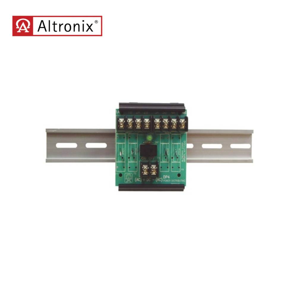 Altronix - DP4CB - Power Distribution Module 4 PTC Power Supply