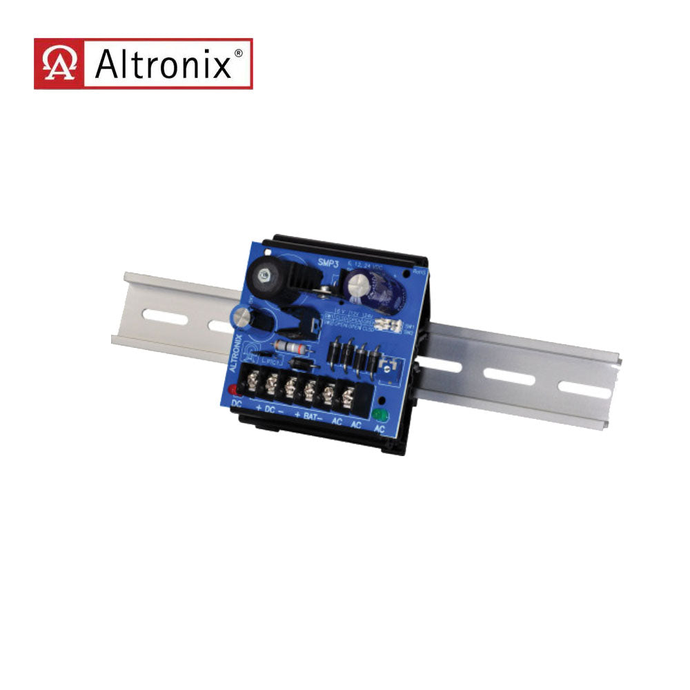 Altronix - DPS3 - DIN Rail Mountable Linear Power Supply Charger - 2.5A Single Output with ST3