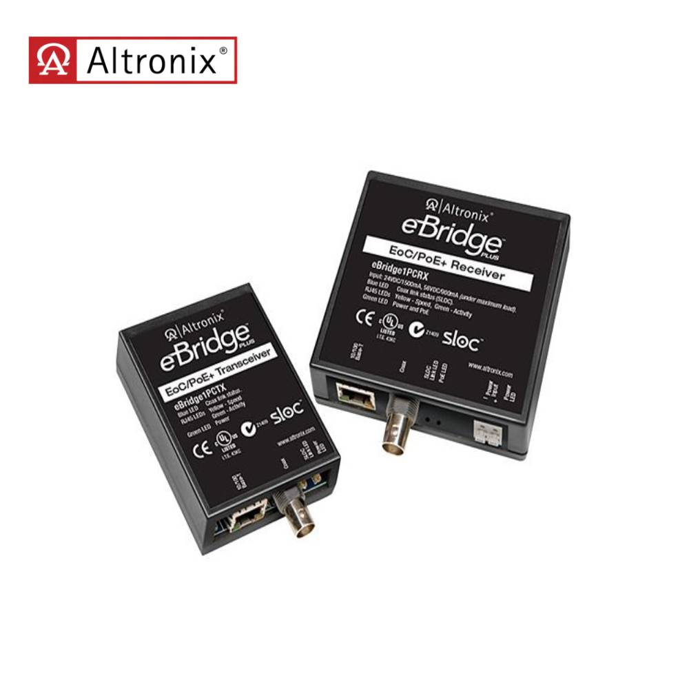 Altronix - EBRIDGE-1PCRTX - IP and POE+ Over Coax Solution