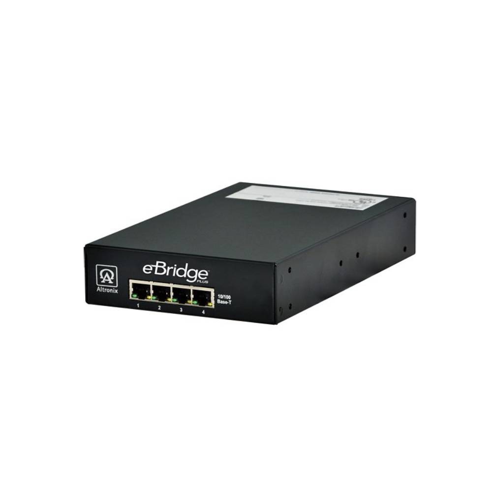 Altronix - EBRIDGE-4PCRM - IP and POE Over Coax Receiver Passes POE / POE+ Powered Midspan or Endspan