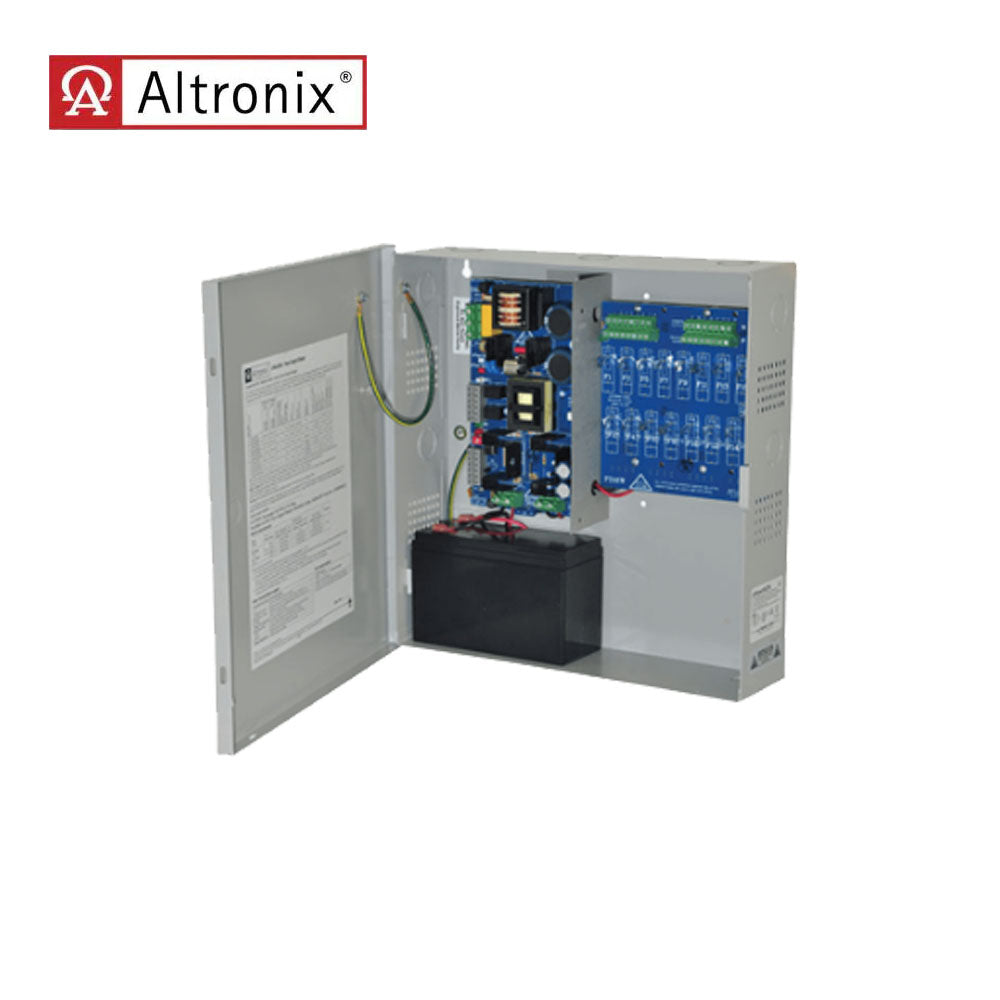 Altronix - EFLOW102N16D - Power Supply Charger with 16 PTC Protected Outputs Class 2 Power-Limited - BC300 Enclosure