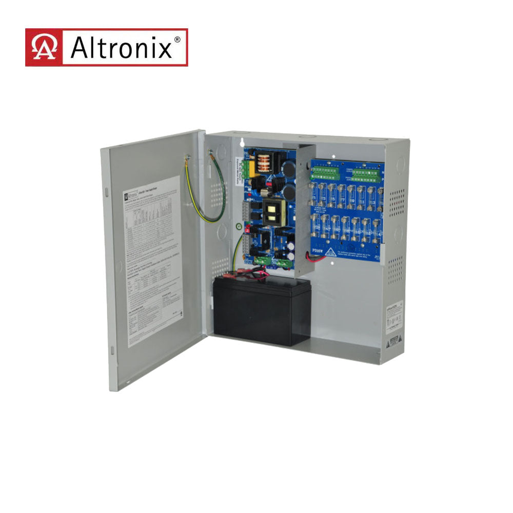 Altronix - EFLOW102N16 - Power Supply Charger with 16 Fused Outputs - BC300 Enclosure