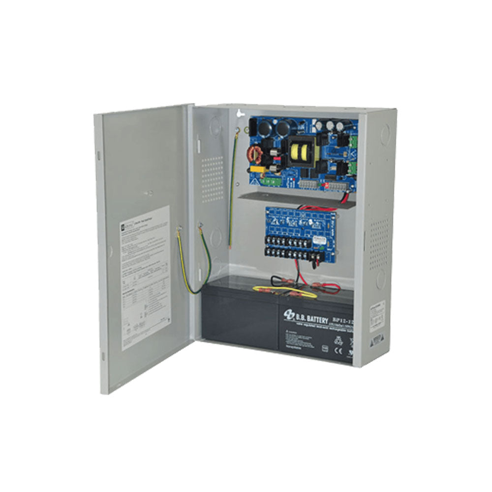 Altronix - EFLOW104NX8D - Power Supply Charger with 8 PTC Protected Outputs - BC400 Enclosure