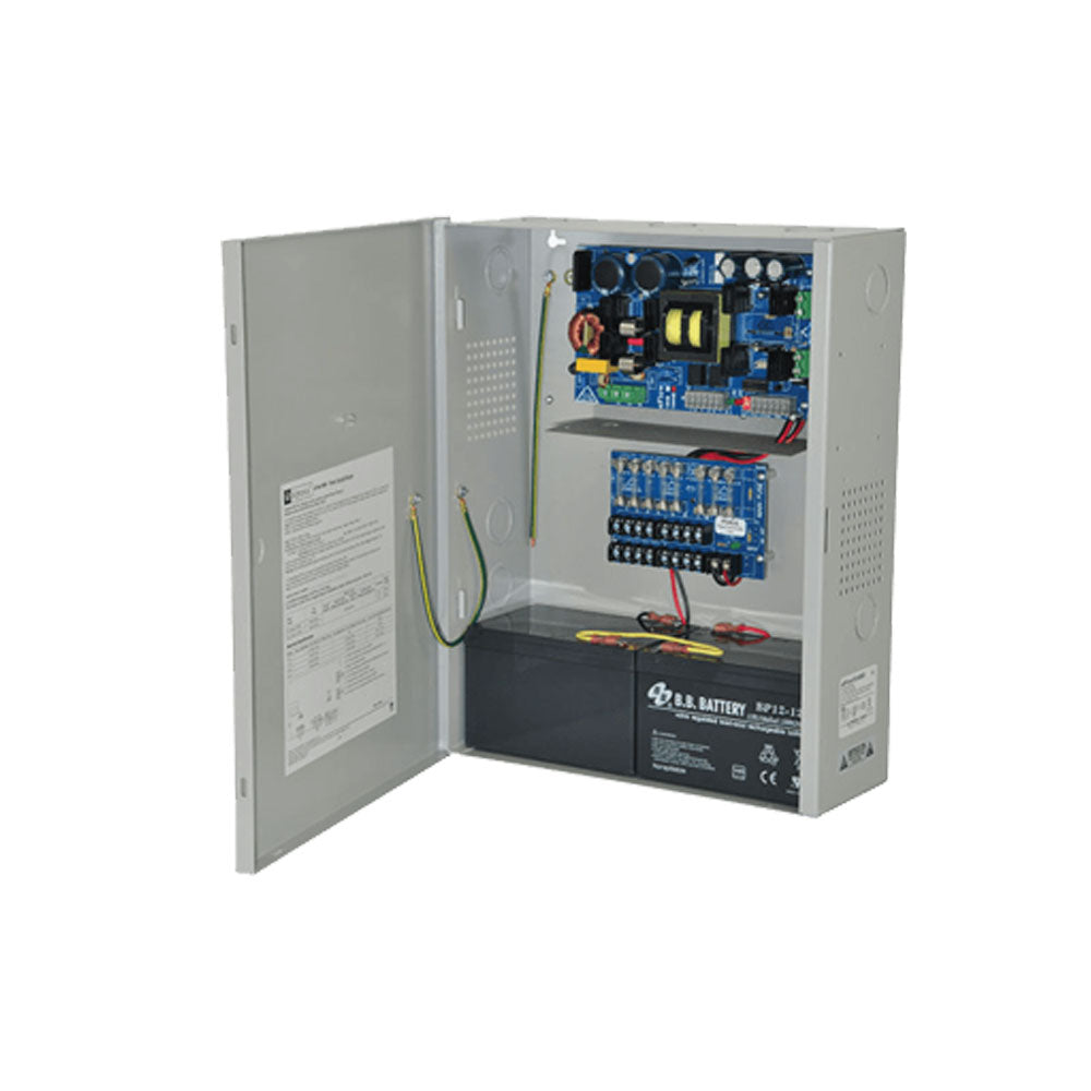 Altronix - EFLOW104NX8 - Power Supply Charger with 8 Fused Protected Outputs - BC400 Enclosure