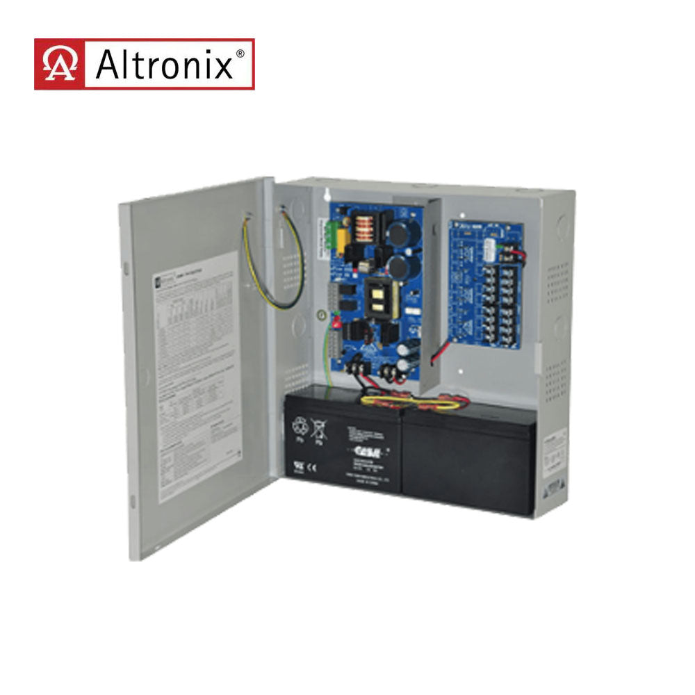 Altronix - EFLOW6N8D - Power Supply Charger with 8 PTC Protected Outputs - BC300 Enclosure