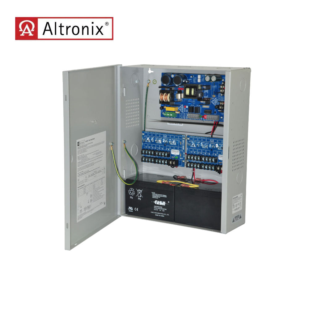 Altronix - EFLOW6NX16D - Power Supply Charger with 16 PTC Class 2 Outputs - Power Distribution Modules Two PD8UL - BC400 Enclosure