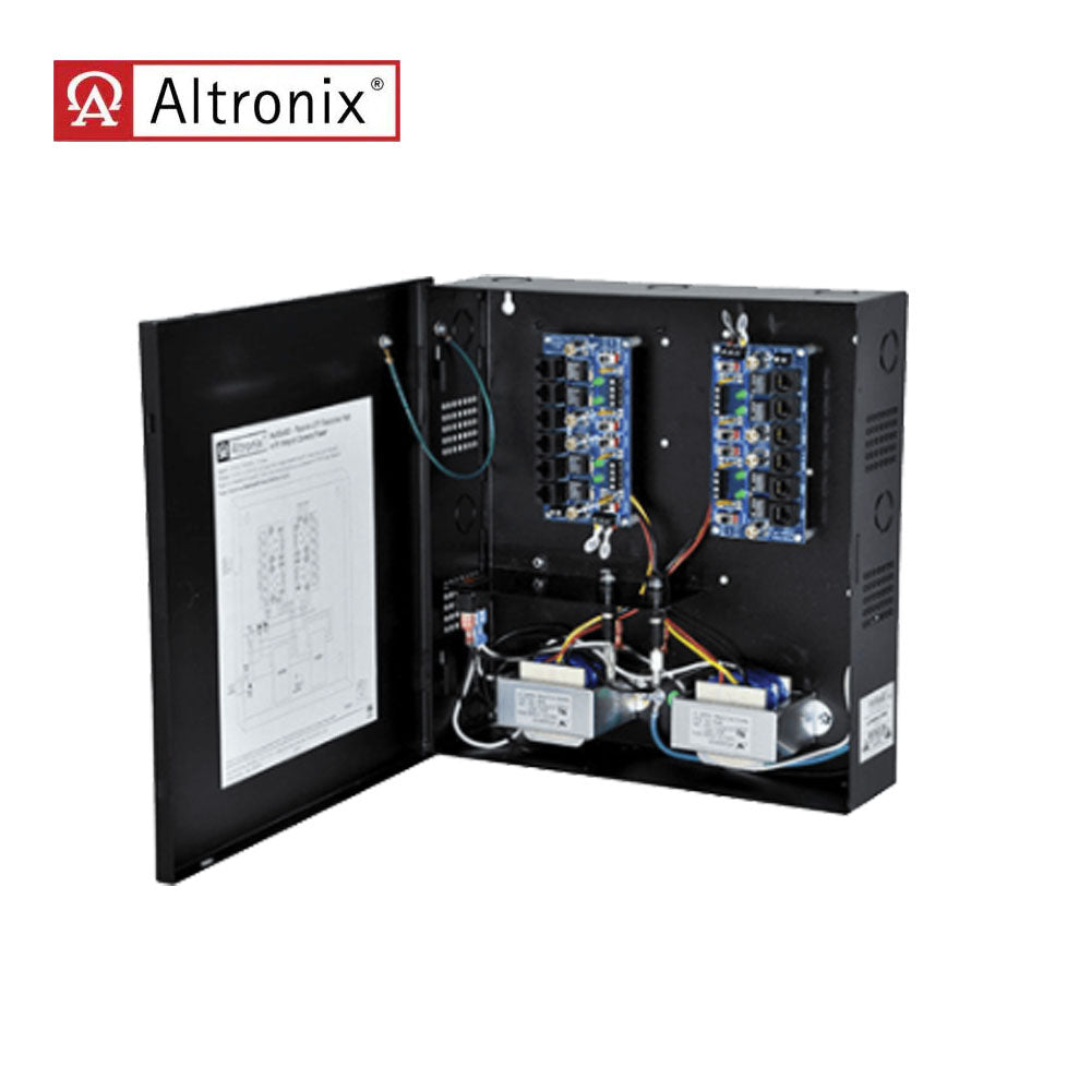 Altronix - HUBSAT8DV - UTP Passive Transceiver Hub with 8 Channel - BC300 Enclosure