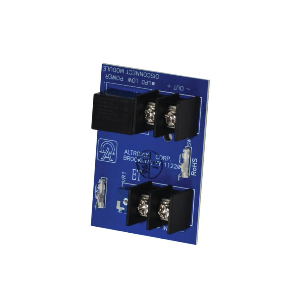 Altronix - LPD - Low Power Disconnect Module and Input 12/24VDC at 8A