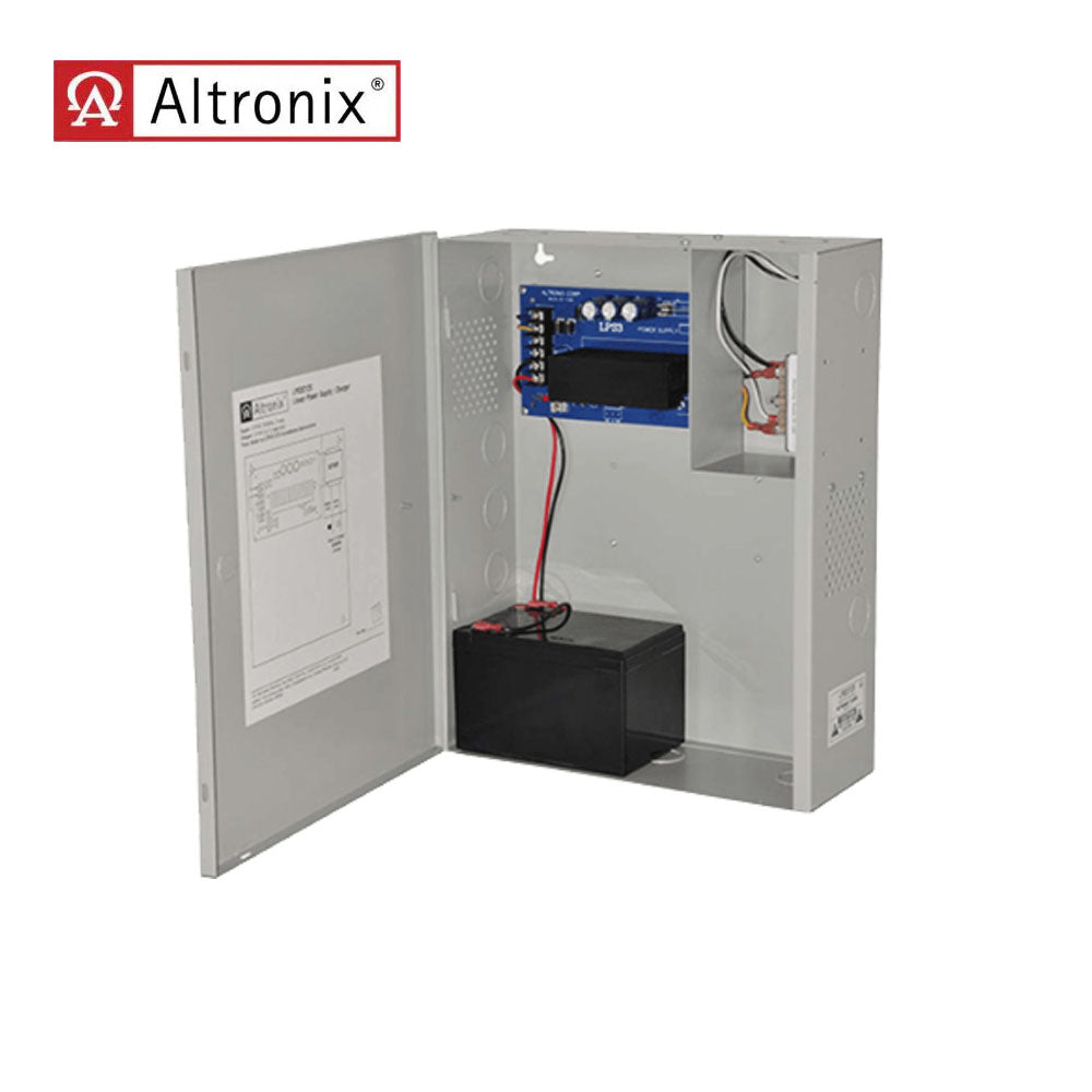 Altronix - LPS3C12X - Linear Power Supply Charger - Single Class 2 Output - Grey Enclosure