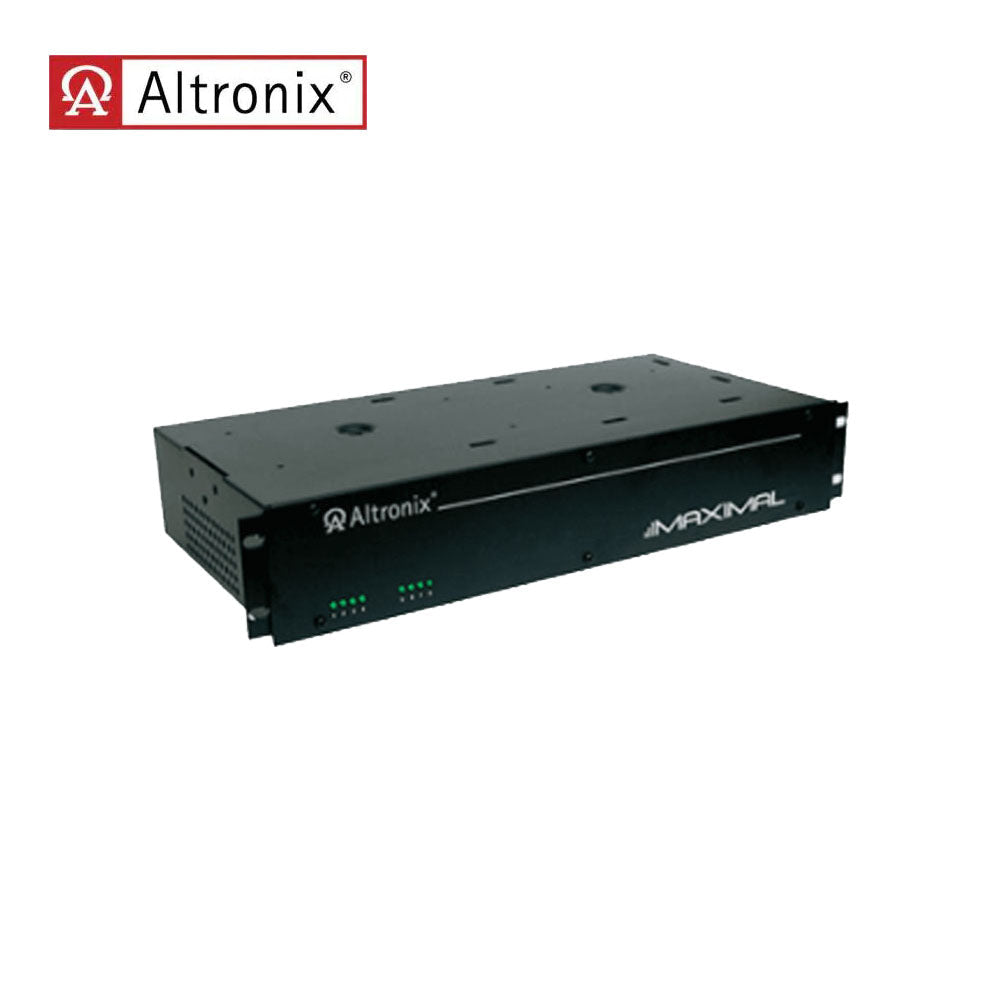 Altronix - MAXIMAL1RH - Rack Mount Access Power Controller with 8 Fuse Protected Outputs