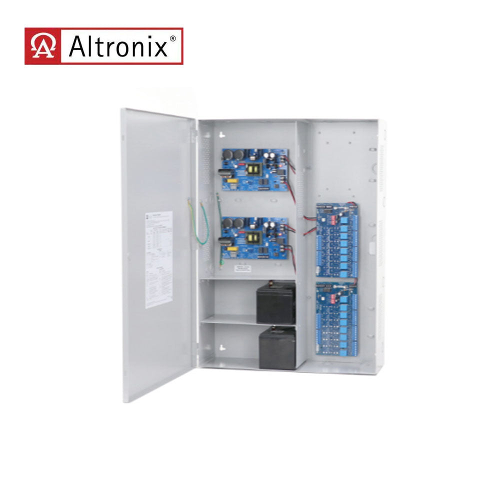 Altronix - MAXIMAL55D - Access Power Controller with 16 PTC Protected Outputs 12VDC at 9.5A