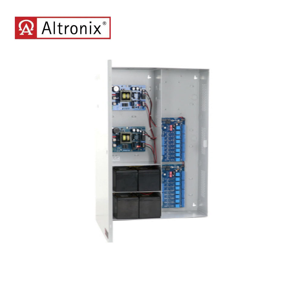 Altronix - MAXIMAL77D - Access Power Controller with Two AL1024ULXB - 16 PTC Protected Outputs 12/24VDC at 9.7A