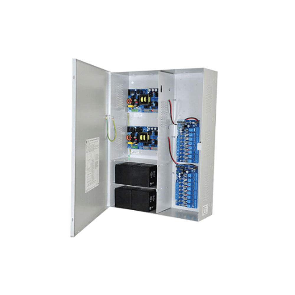 Altronix - MAXIMAL77F - Access Power Controller with Two eFlow104NB - 16 Fuse Protected Outputs 24VDC at 9.6A