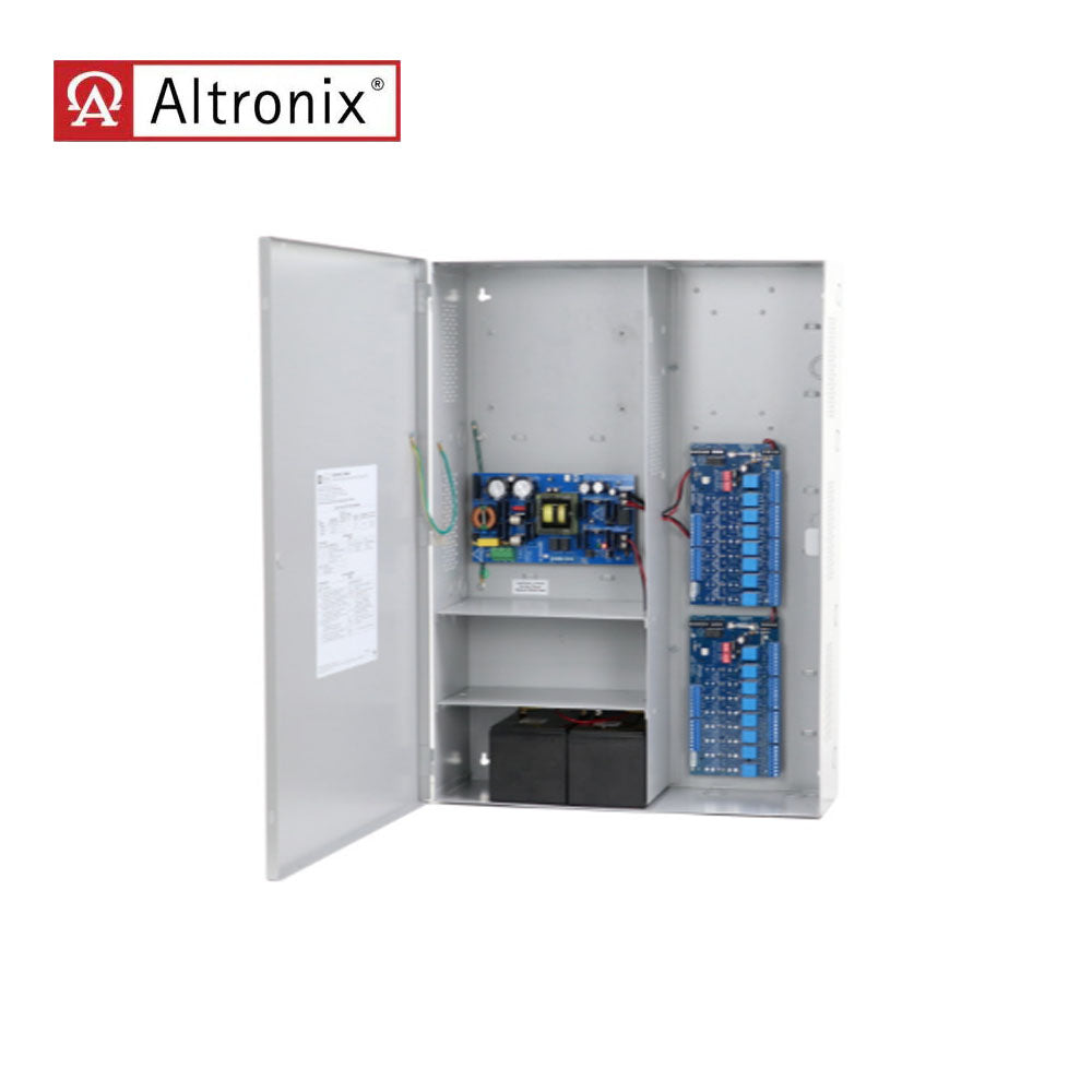 Altronix - MAXIMAL7D - Access Power Controller with AL1024ULXB - 16 PTC  Protected Outputs 24VDC at 9.4A