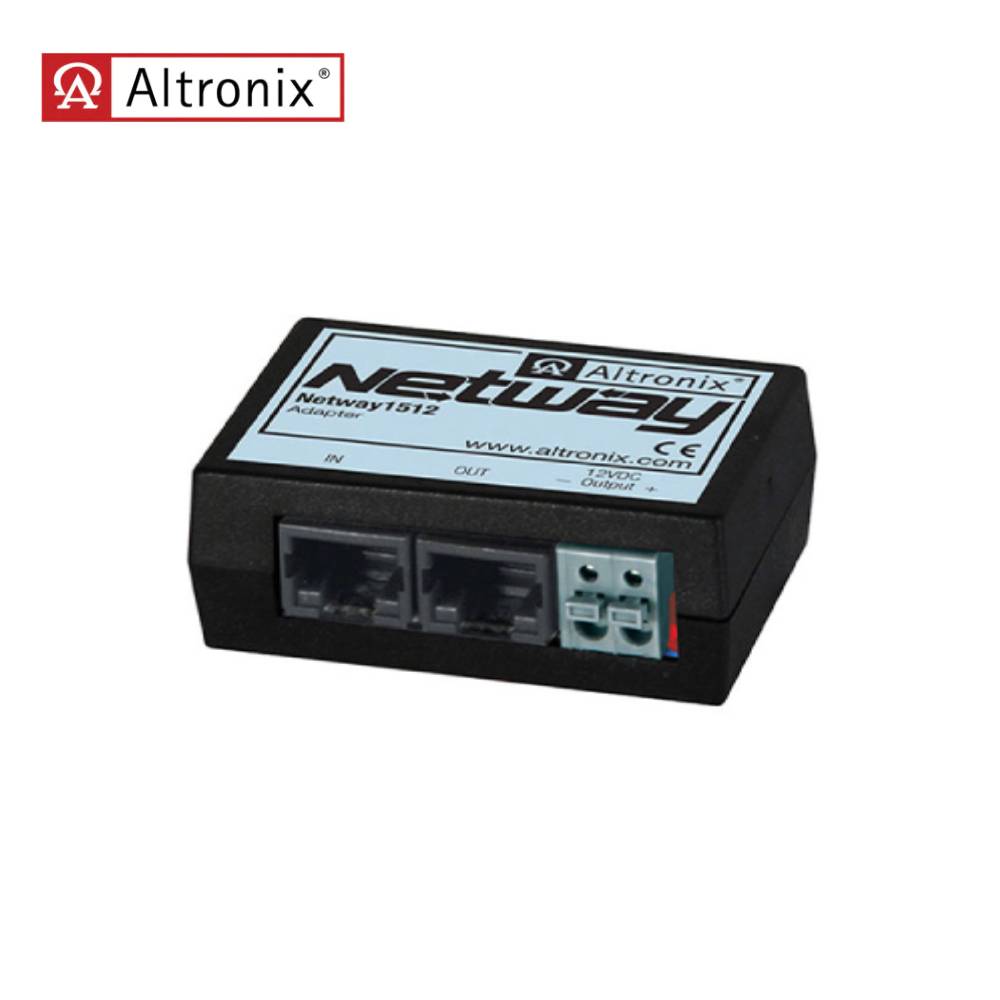 Altronix - NETWAY1512 - Adapter For Conventional IP Cameras - 15W Adapter