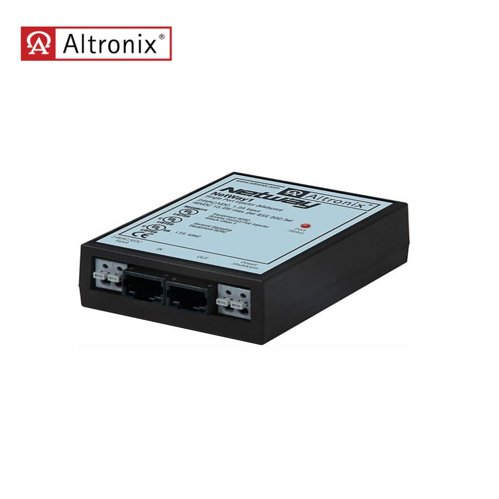 Altronix - NETWAY1 - Single Port Midspan Injector POE Output