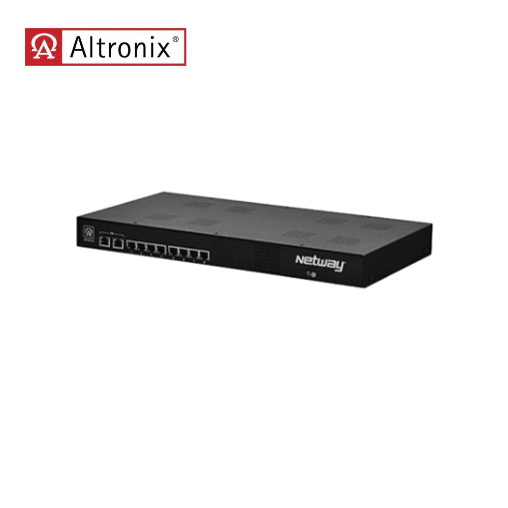 Altronix - NETWAY8E - PoE Switch with 8-Port - Battery Charging