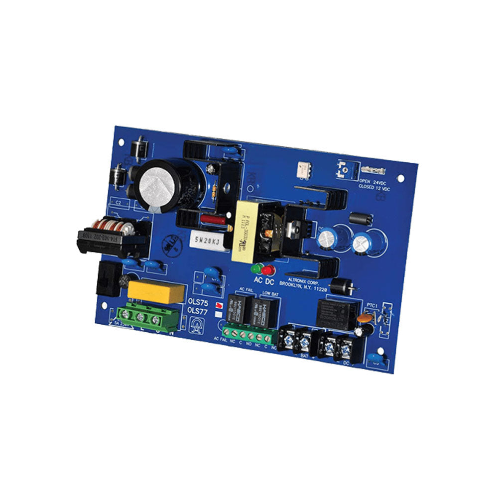 Altronix - OLS75 - Offline Switching Power Supply Board - 12 or 24VDC at 2.5A Output