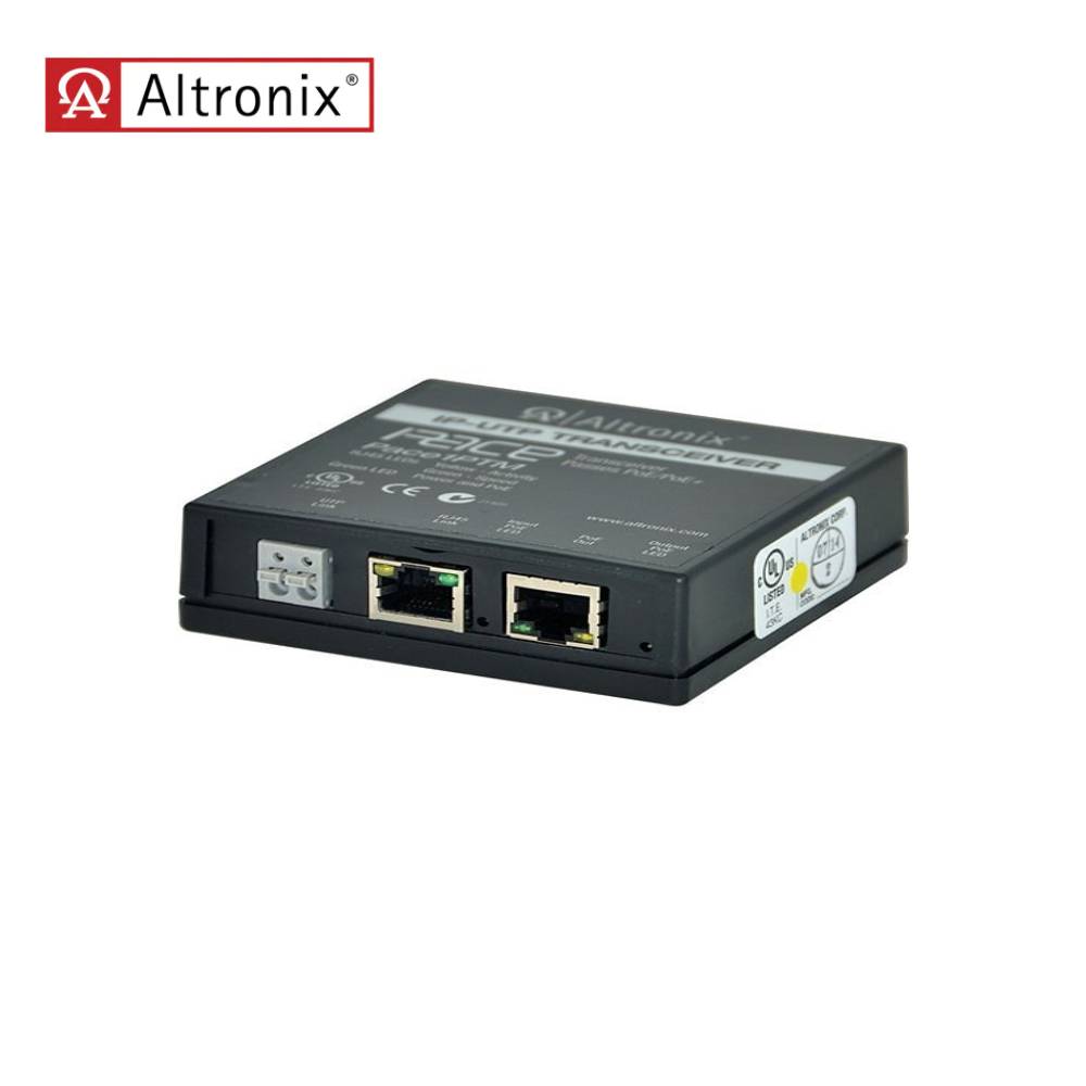 Altronix - PACE1PTM - IP and POE+ Over Extended Distance UTP CAT5E - POE 15W POE+ 30W Input