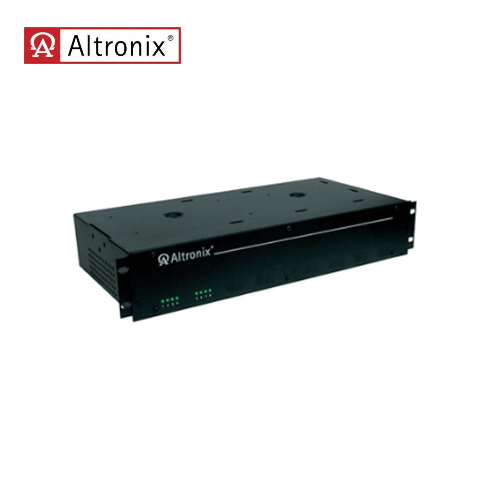 Altronix - R615DC8UL - CCTV DC Rack Mount Power Supply - 8 Fuse Protected Class 2 Outputs with 0.9A Input