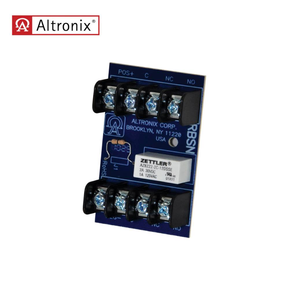 Altronix - RBSN - Relay Module - Snap Track Mountable