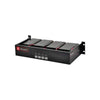 Altronix - RE2 - Rack Mount Battery Enclosure with 19 Guage and Fits 12VDC/7AH Batteries - Black Enclosure