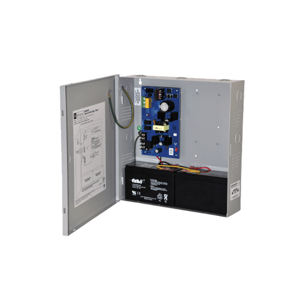 Altronix - SMP3PMCTX - Supervised Power Supply Charger with 12 or 24VDC at 2.5A Output - Grey Enclosure