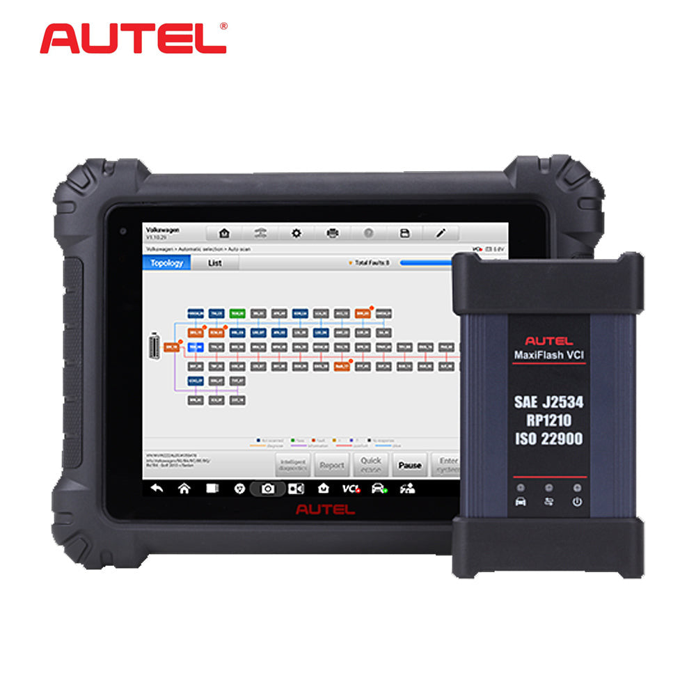 Autel MS909 Diagnostic Tablet with ADAS Software Upgrade and FREE MV480 Dual-Camera Digital Videoscope