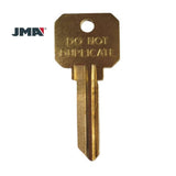 JMA SLG-5C Schlage Key Blank DND Brass SC9